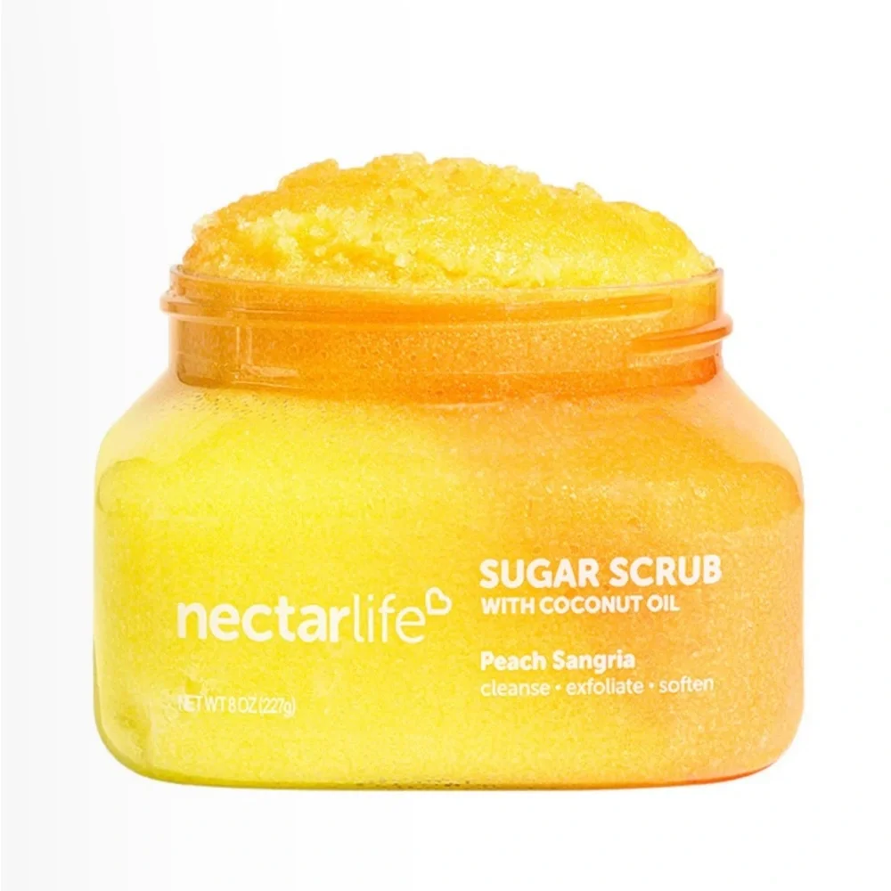 Nectar Life Peach Sangria Sugar Scrub - Picture 1 of 3